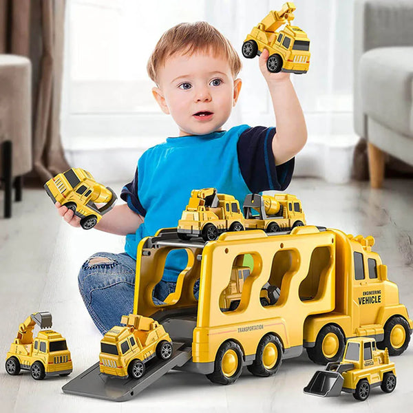 Magic Car City™ - Car with lights and music - Cargo transport toy car