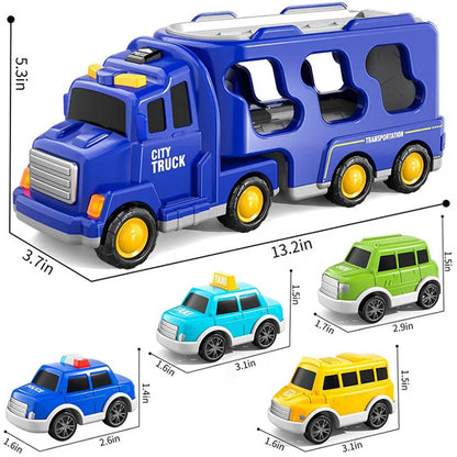 Magic Car City™ - Car with lights and music - Cargo transport toy car