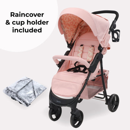 MB30 Plus Pushchair - Pink Leopard - Grade B