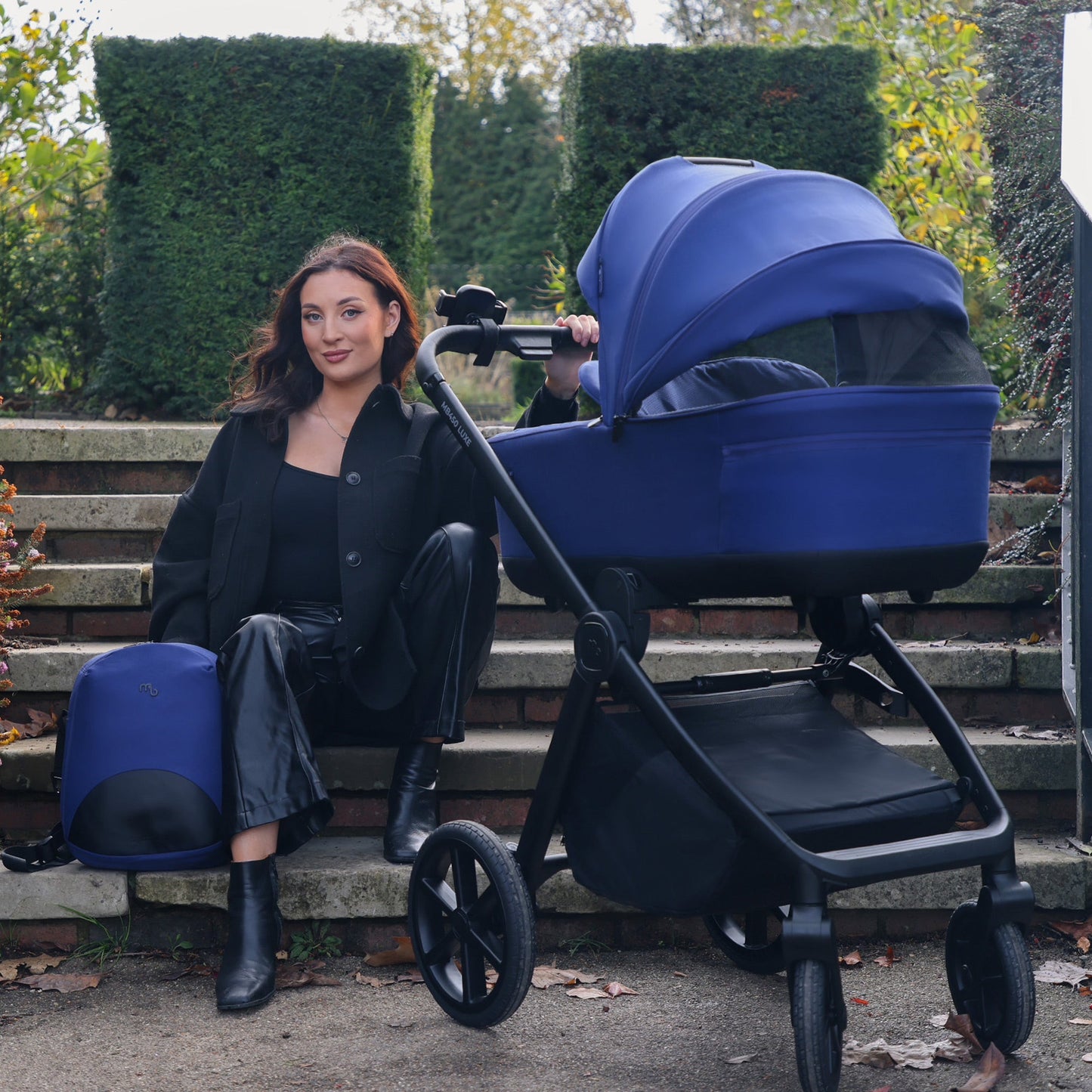 MB450 LUXE 2-in-1 Pushchair & Carrycot - Indigo - Grade A